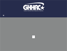Tablet Screenshot of ghhrc.org